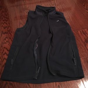 Vineyard vines navy fleece vest