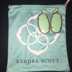 Kendra Scott "Danielle" Earrings in Seafoam
