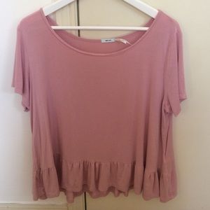 ❗️LAST CHANCE❗️Kimchi Blue drop waist tee