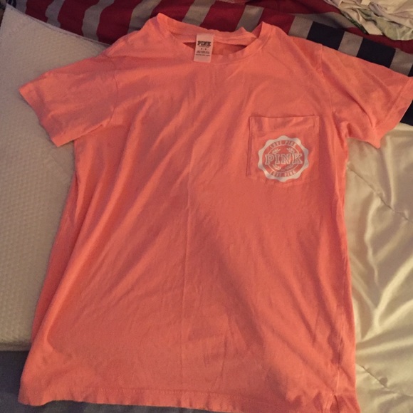 PINK - peachy campus tee VS