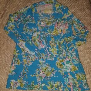 Lilly Pulitzer long sleeve cotton top