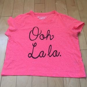 Bethany Mota "ooh la la" shirt