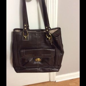 Coach leather bag Coach leather bag