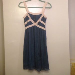Nautical blue dress