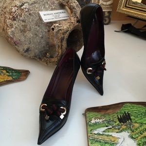 Gucci kitten heel pump