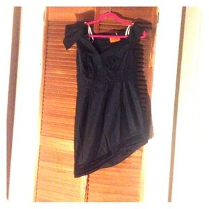 Boom by Joy Han black cocktail dress