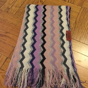Missoni Metallic Scarf
