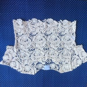 Crochet shirt from Lola boutique