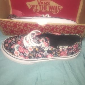 Floral print Vans