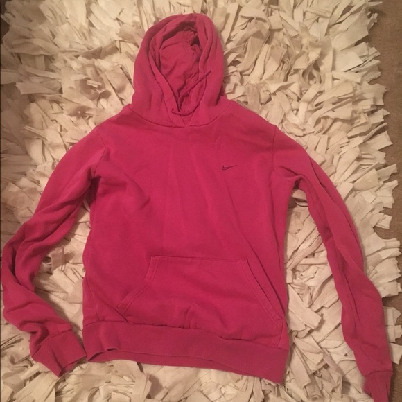 Pink nike sweatshirt