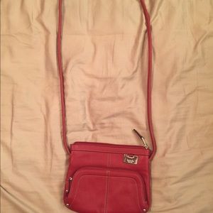 Tignanello leather cross body bag