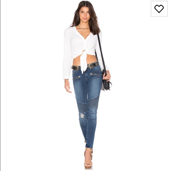 aaron skinny moto jean