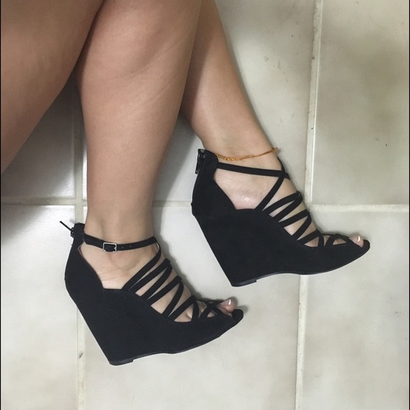 Wedged heels