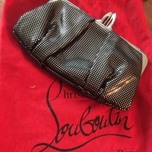 Authentic Christian Louboutin clutch. free 💍