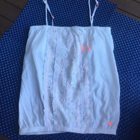 Aeropostale white tank