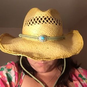 Cowgirl sun hat!