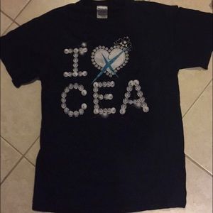 Cheer Extreme "I ❤️ CEA" tee