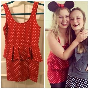 Forever 21 polka dot dress