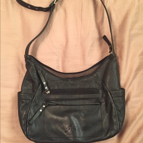 Stone mountain leather bag