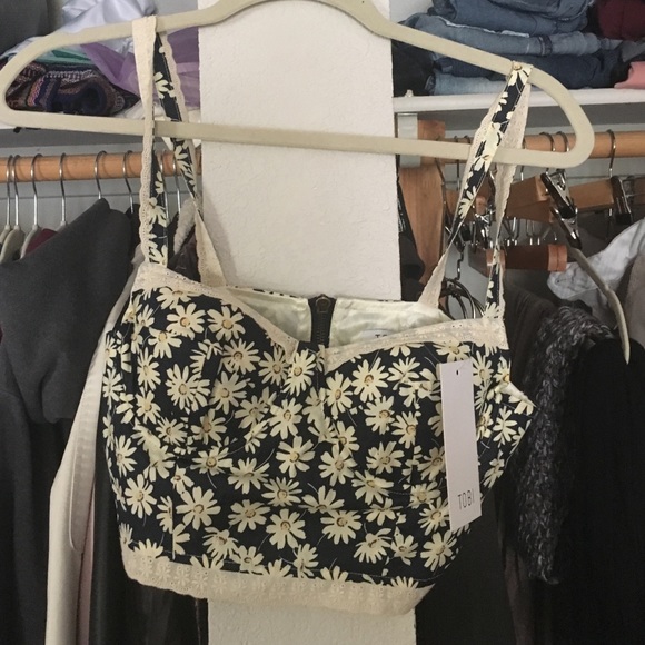 Sunflower Crop Top