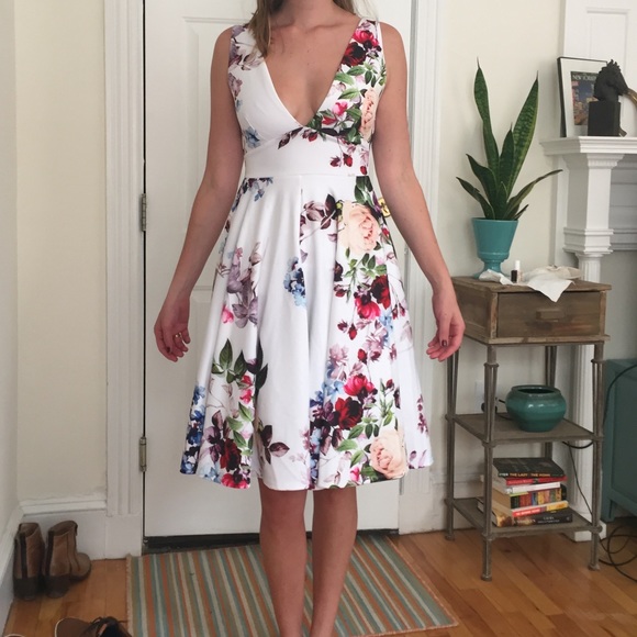 Floral ASOS dress