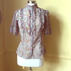 Love Squared Blouse. SIZE MEDIUM