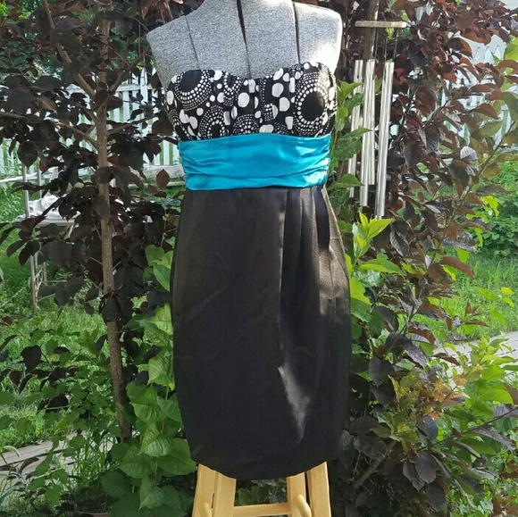 Party strapless dress - Picture 1 of 2