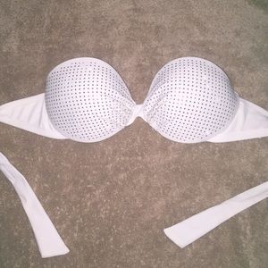 Target strapless top!
