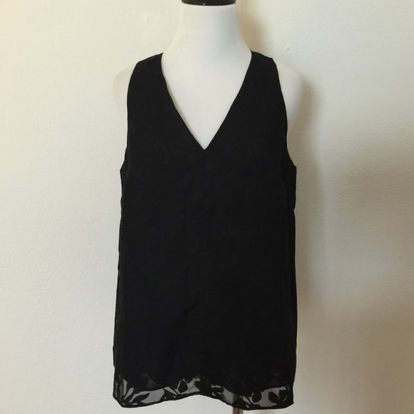 Banana Republic Burnout Sleeveless Tank