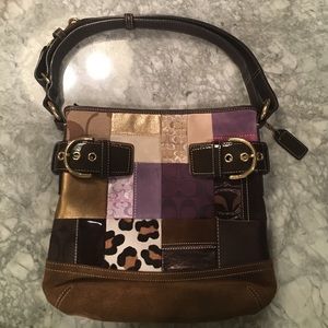 Coach patch work purse!