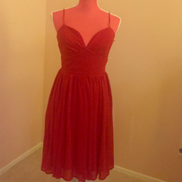 Sexy ruby red dress - Picture 1 of 1