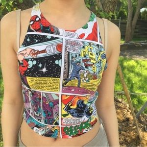 F21 Marvel Crop Top (ON HOLD)