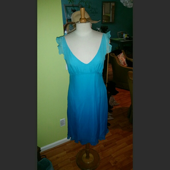 Ultra Flirty, Feminine and Chic Silk Dress - Picture 4 of 4