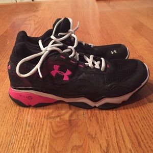 Under Armour sneakers- never worn outside!
