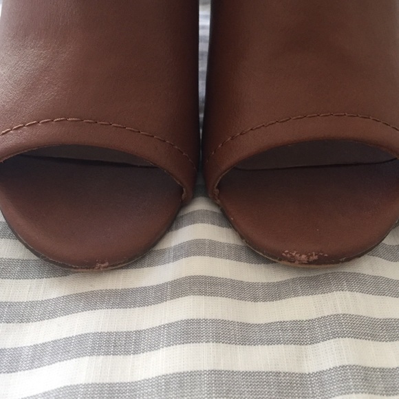 Merona Shoes - Target Tan Slip On Mules Merona Shoes - Target Tan Slip On Mules