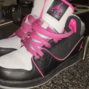 PINK JORDANS