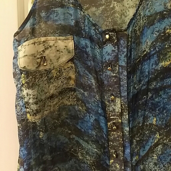 Natalia Romano pattern silk top - Picture 3 of 4