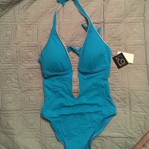 NWT Blue Bathing Suit