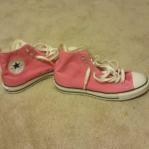 Converse All Star Canvas Pink High Top