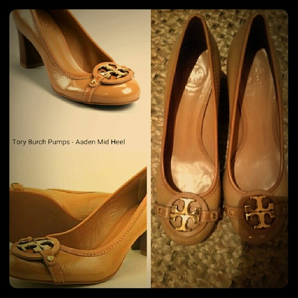 Tory Burch 'Aaden' Mid Heel Pump
