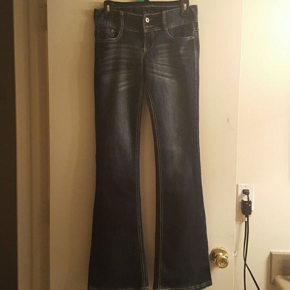 Dark blue denim