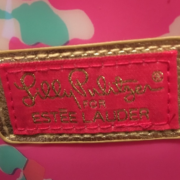 Lily Pulitzer for Estée Lauder makeup bag - Picture 2 of 4