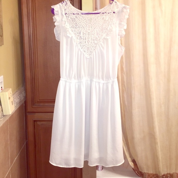 Cute white dress