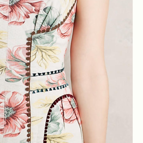 SOLD 💐Byron Lars Garden Sheath - Picture 3 of 4