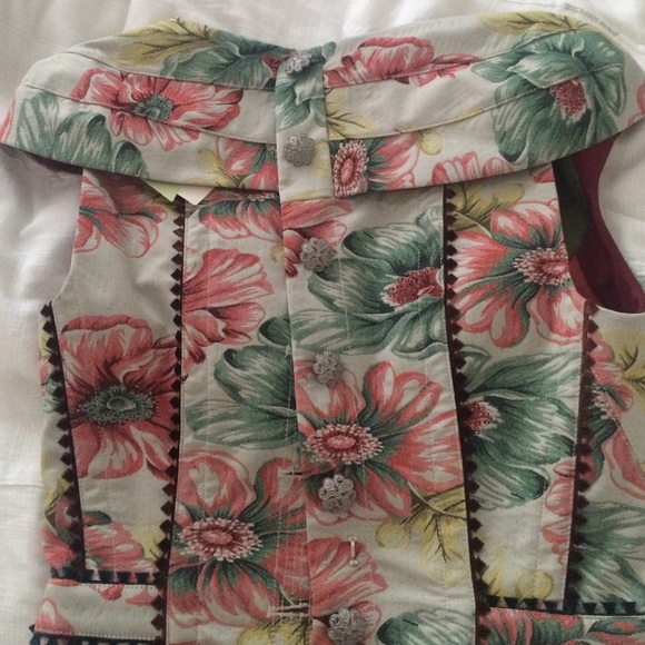SOLD 💐Byron Lars Garden Sheath - Picture 4 of 4