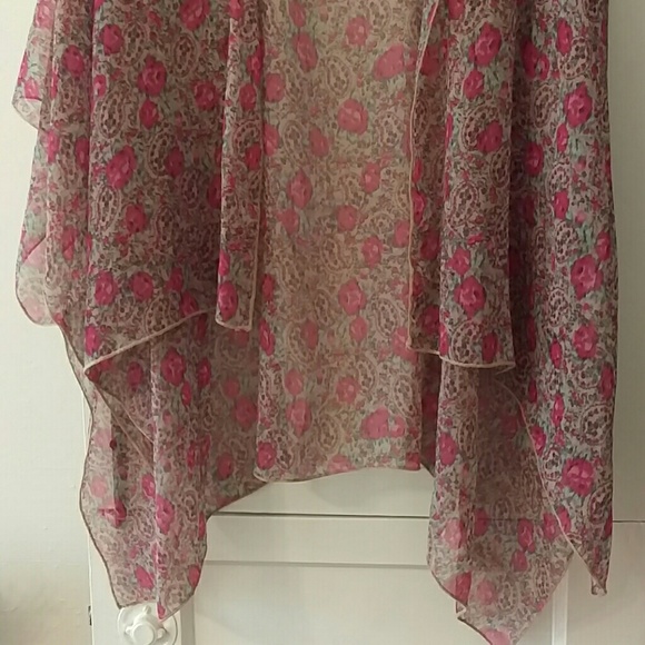Dollimou silk shiffon kimono - Picture 4 of 4
