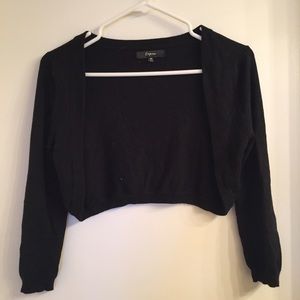 Express black shrug