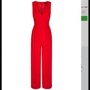 Iska London Red Jumpsuit