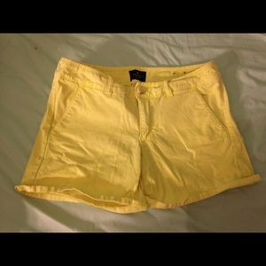 Yellow shorts