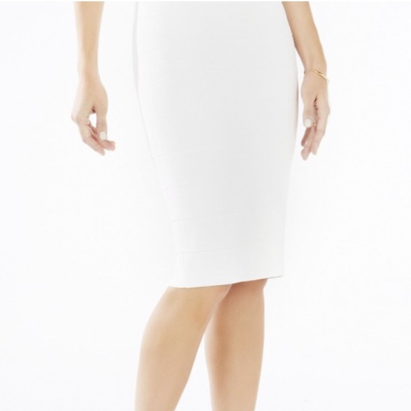 BCBGMAXAZRIA LEGER PENCIL SKIRT